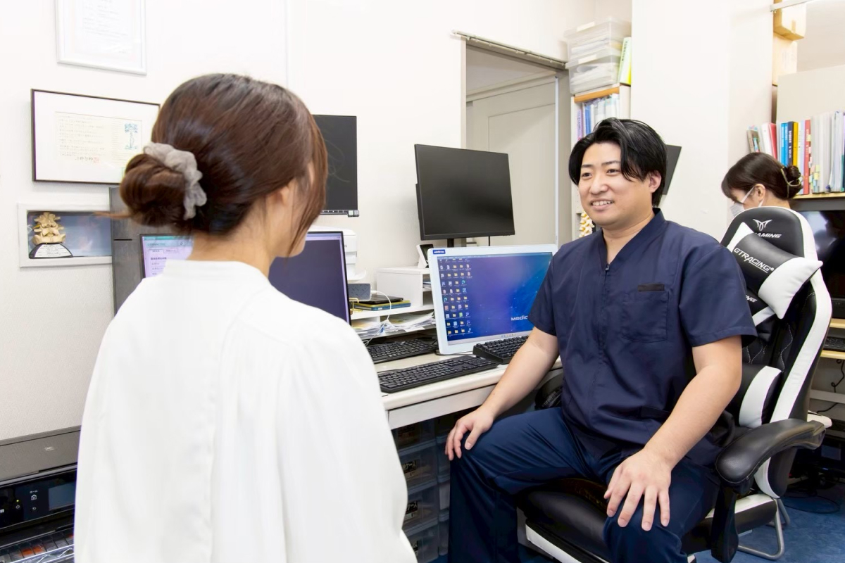 痛みに
徹底的に向き合う