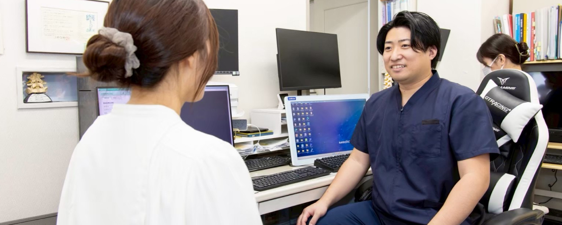 痛みに<br />
徹底的に向き合う